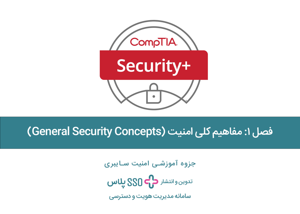 فصل ۱: مفاهیم کلی امنیت (General Security Concepts) جزوه آموزشی امنیت سایبری security+ تدوین و انتشار sso پلاس